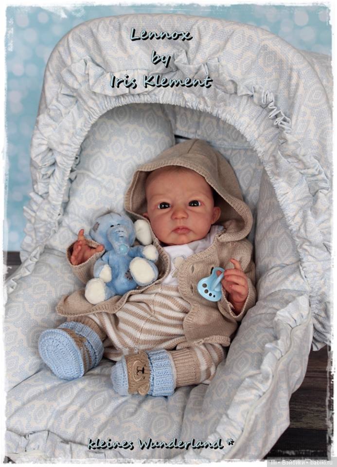 Молд куклы реборн Lennox скульптора Iris Klement (фото 8)