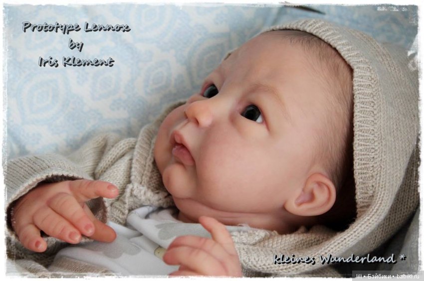Молд куклы реборн Lennox скульптора Iris Klement (фото 7)