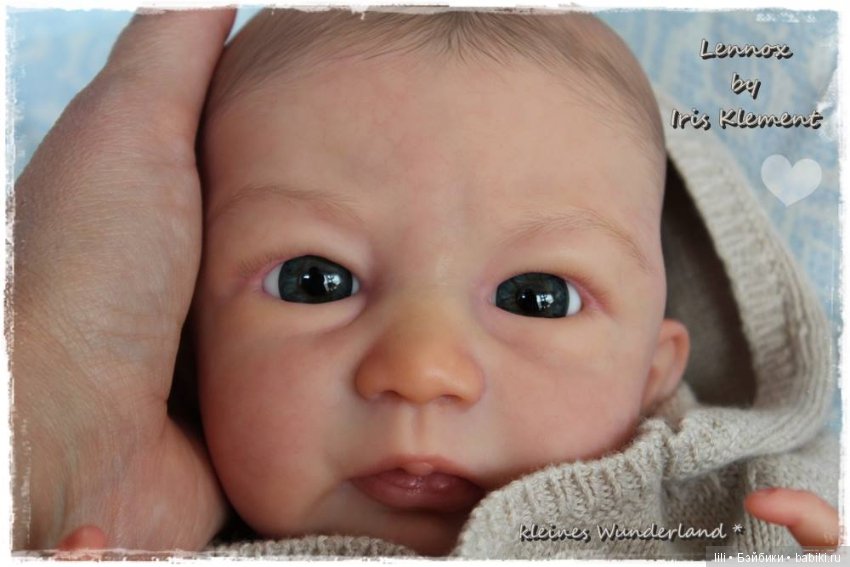 Молд куклы реборн Lennox скульптора Iris Klement (фото 6)