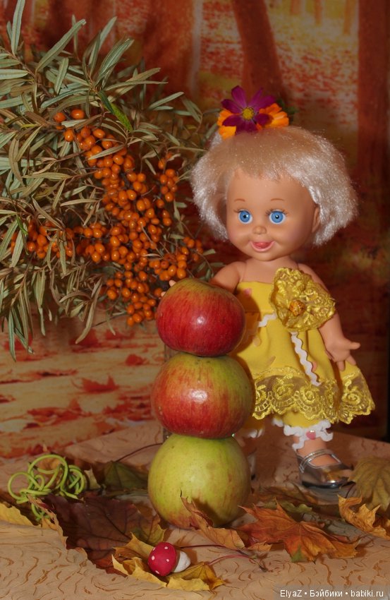 Осени щедрые дары — Куклы Galoob Baby Face (Фейсинки): винтаж 90 (фото 4)