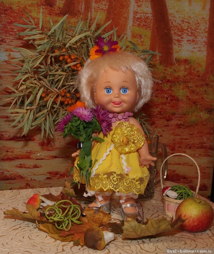 Осени щедрые дары — Куклы Galoob Baby Face (Фейсинки): винтаж 90 (фото 6)
