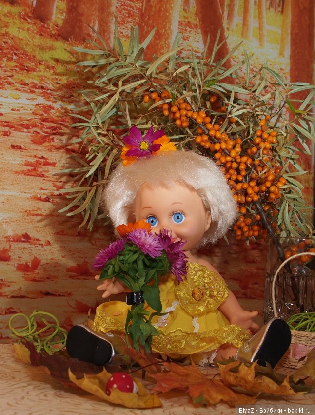 Осени щедрые дары — Куклы Galoob Baby Face (Фейсинки): винтаж 90 (фото 5)