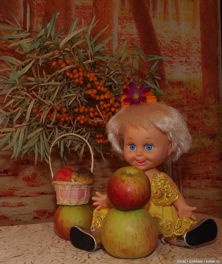 Осени щедрые дары — Куклы Galoob Baby Face (Фейсинки): винтаж 90 (фото 3)