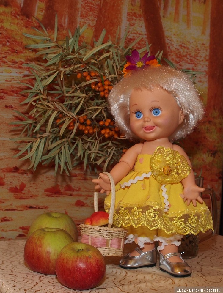 Осени щедрые дары — Куклы Galoob Baby Face (Фейсинки): винтаж 90 (фото 2)