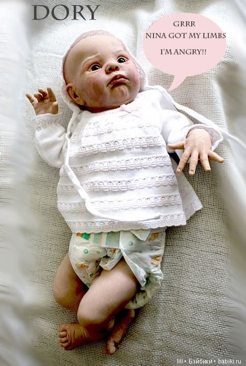 Молды кукол реборн Nina, Dory, Pilar от Adrie Stoete (фото 5)