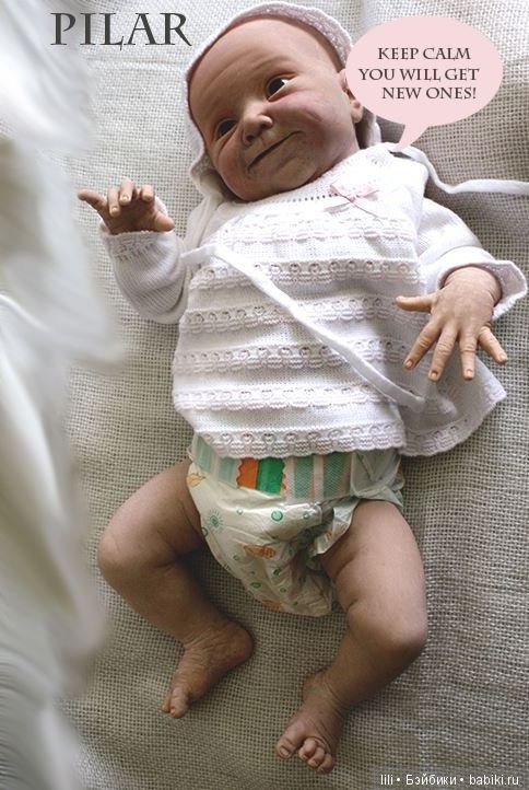 Молды кукол реборн Nina, Dory, Pilar от Adrie Stoete (фото 6)