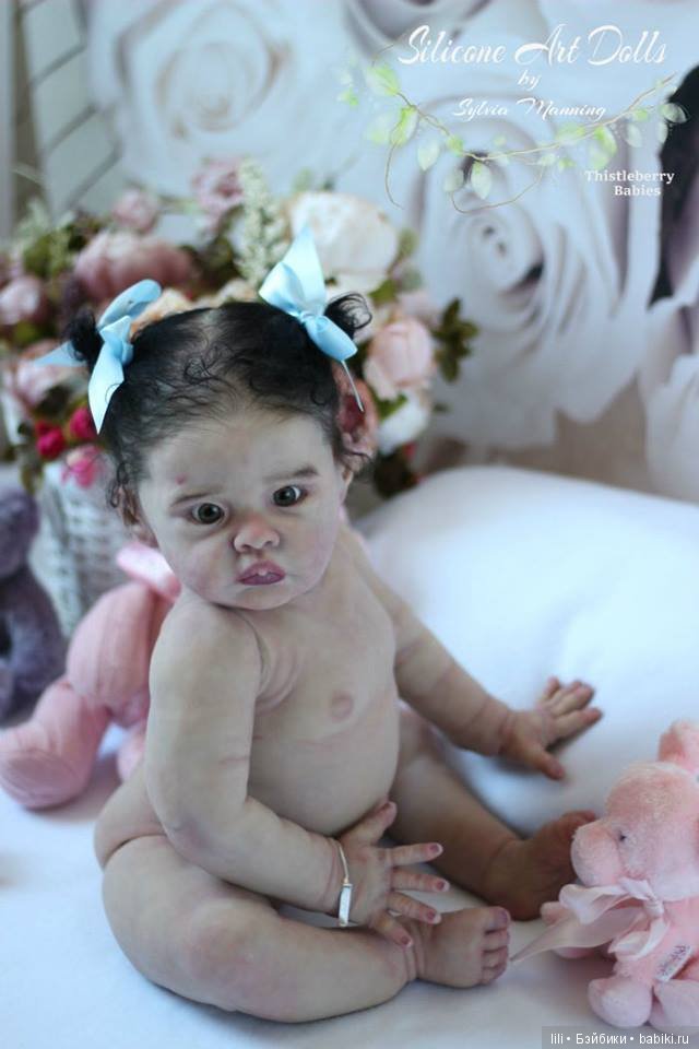 Силиконовая малышка Lilli-Marlaine от Sylvia Manning (фото 4)