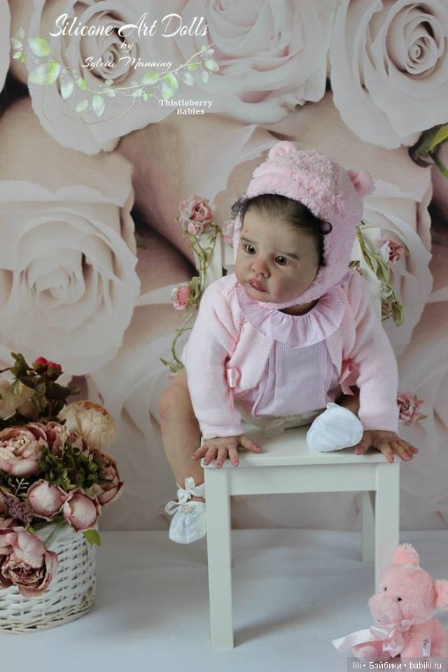 Силиконовая малышка Lilli-Marlaine от Sylvia Manning (фото 7)