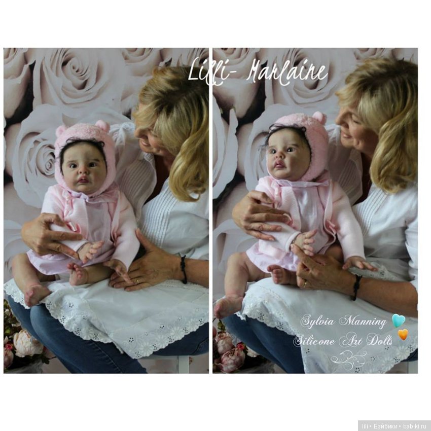 Силиконовая малышка Lilli-Marlaine от Sylvia Manning (фото 8)