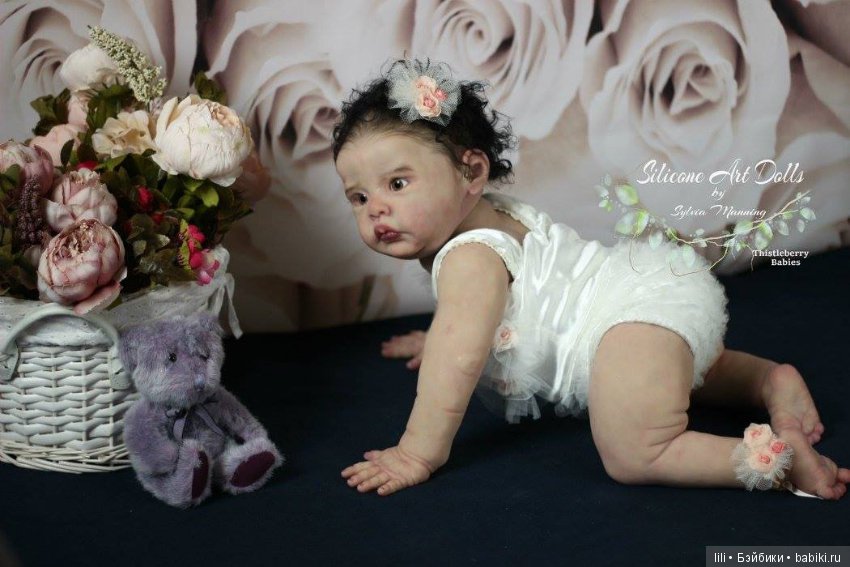 Силиконовая малышка Lilli-Marlaine от Sylvia Manning (фото 3)