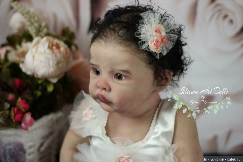 Силиконовая малышка Lilli-Marlaine от Sylvia Manning (фото 6)