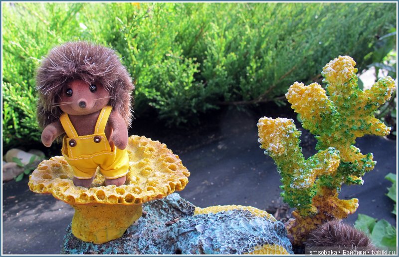 Дачка ёжиковой семейки — Винтажные куклы и игрушки детства: СССР (фото 8)