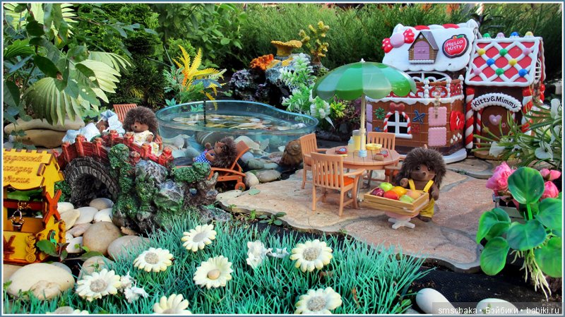 Дачка ёжиковой семейки — Винтажные куклы и игрушки детства: СССР