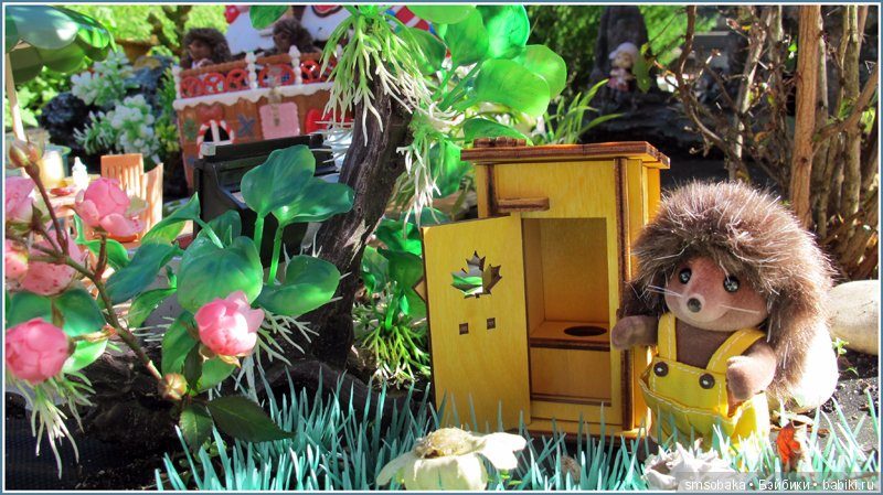 Дачка ёжиковой семейки — Винтажные куклы и игрушки детства: СССР (фото 4)