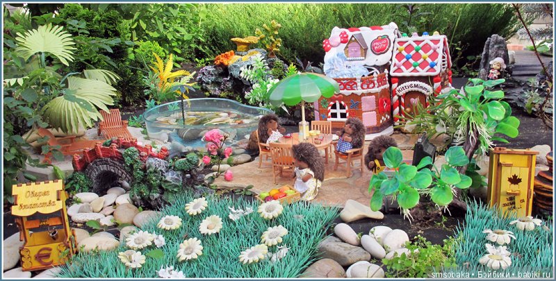 Дачка ёжиковой семейки — Винтажные куклы и игрушки детства: СССР