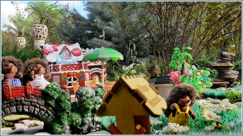 Дачка ёжиковой семейки — Винтажные куклы и игрушки детства: СССР