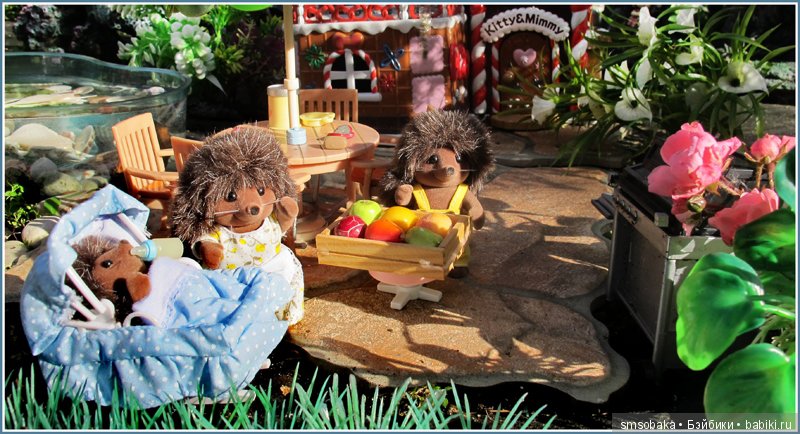 Дачка ёжиковой семейки — Винтажные куклы и игрушки детства: СССР (фото 9)