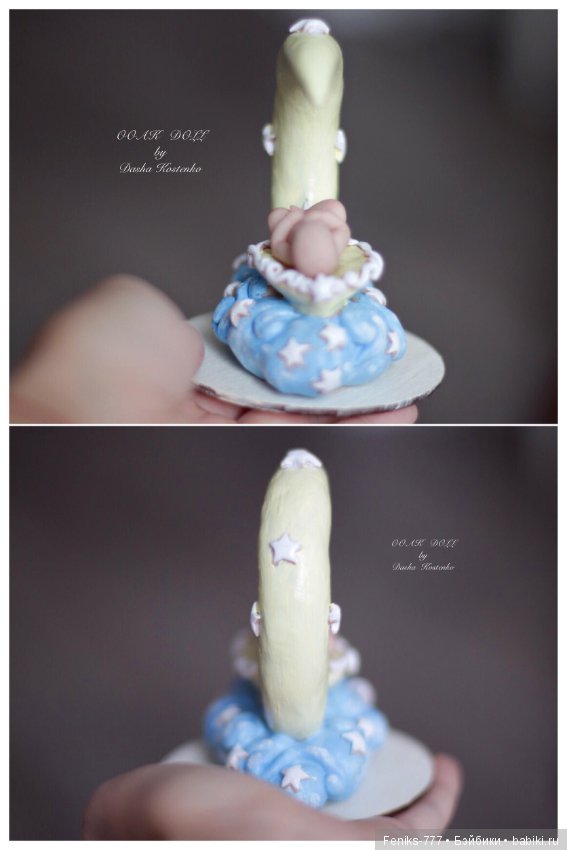 Лунтик или Луняша! ООАК мини кукла Даши Костенко (фото 4)