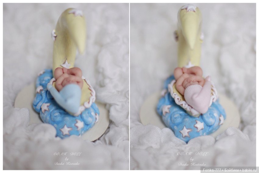 Лунтик или Луняша! ООАК мини кукла Даши Костенко