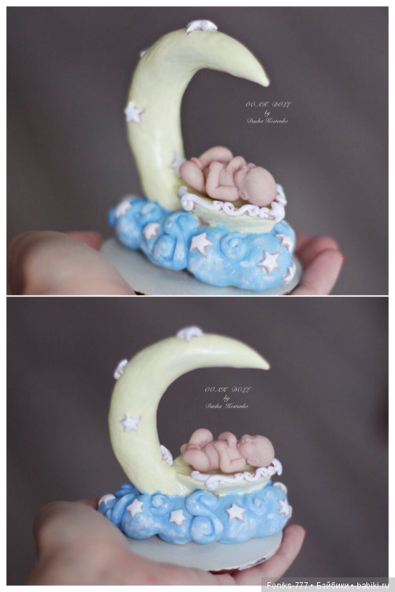 Лунтик или Луняша! ООАК мини кукла Даши Костенко (фото 5)