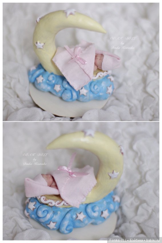 Лунтик или Луняша! ООАК мини кукла Даши Костенко (фото 8)