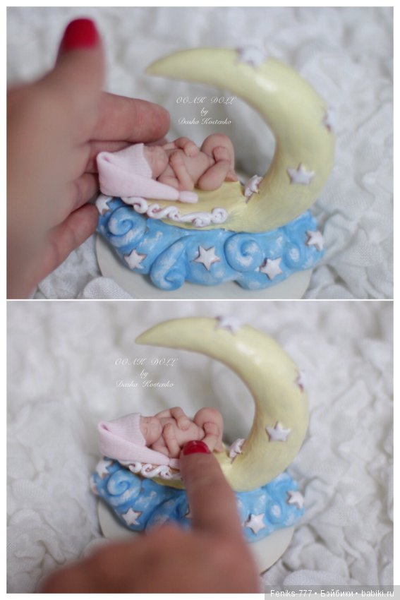 Лунтик или Луняша! ООАК мини кукла Даши Костенко