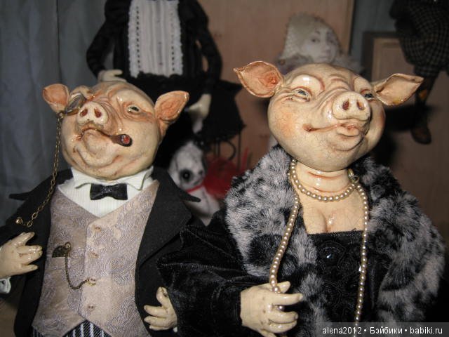 И снова Тишинка — Выставки кукол и мишек Тедди: фоторепортажи (фото 8)