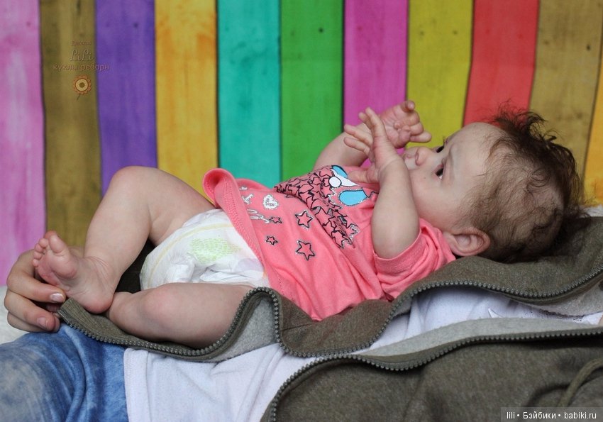 Моя малышка реборн Хлоечка