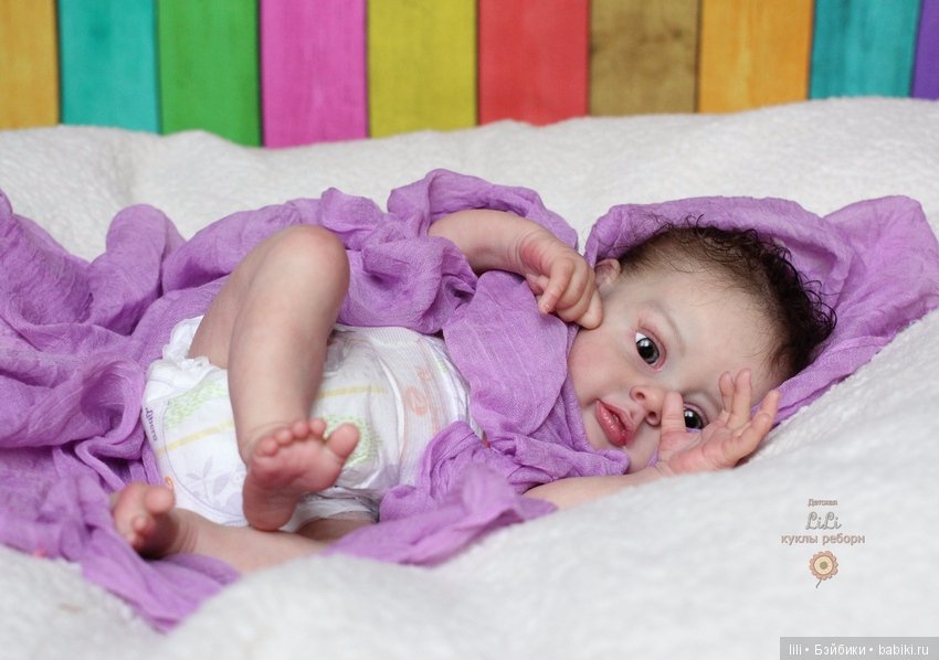Моя малышка реборн Хлоечка
