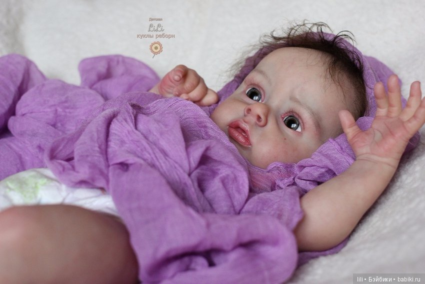 Моя малышка реборн Хлоечка