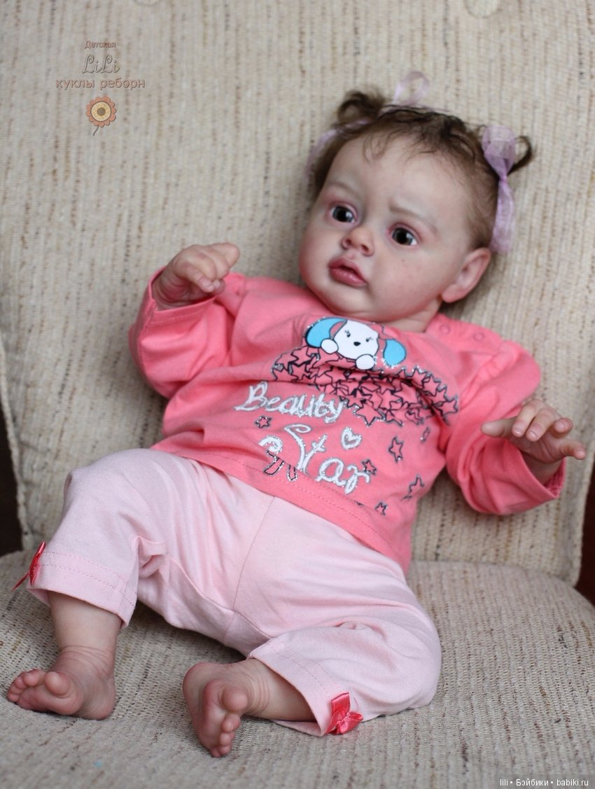 Моя малышка реборн Хлоечка