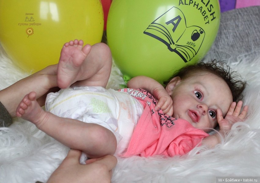 Моя малышка реборн Хлоечка