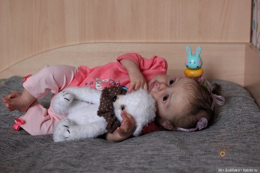 Моя малышка реборн Хлоечка