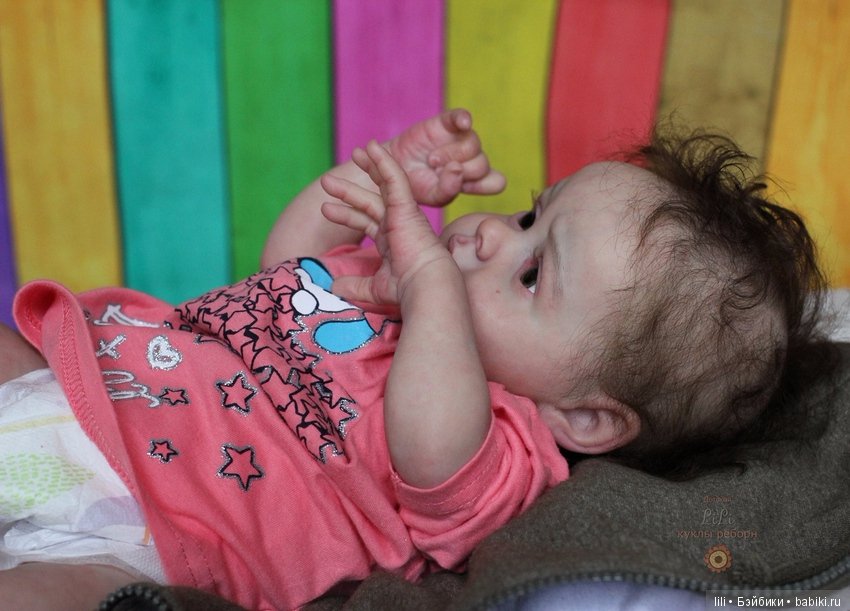 Моя малышка реборн Хлоечка