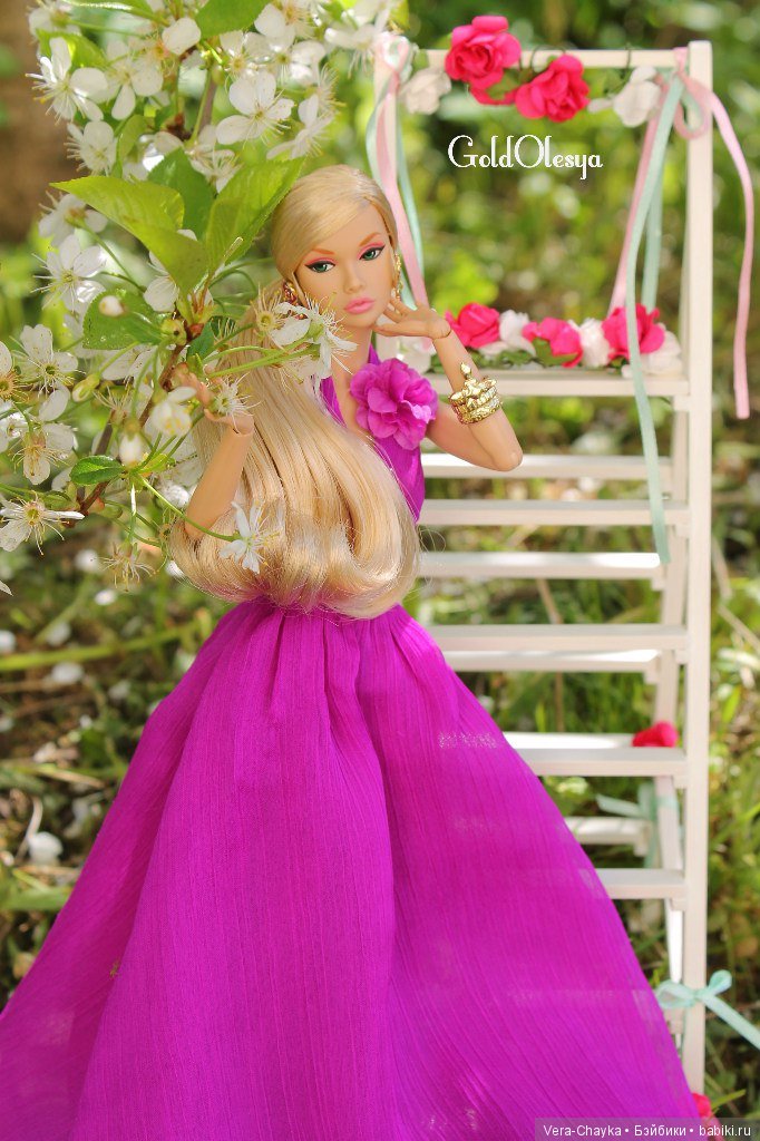 Кукольная миниатюра - Стремянка для 1/6 (фото 7)