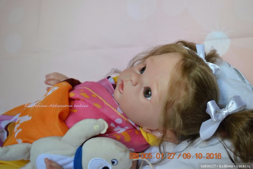 Малышка Лия, молд Luna моя версия. Ekaterina Abbyasova babies (фото 9)