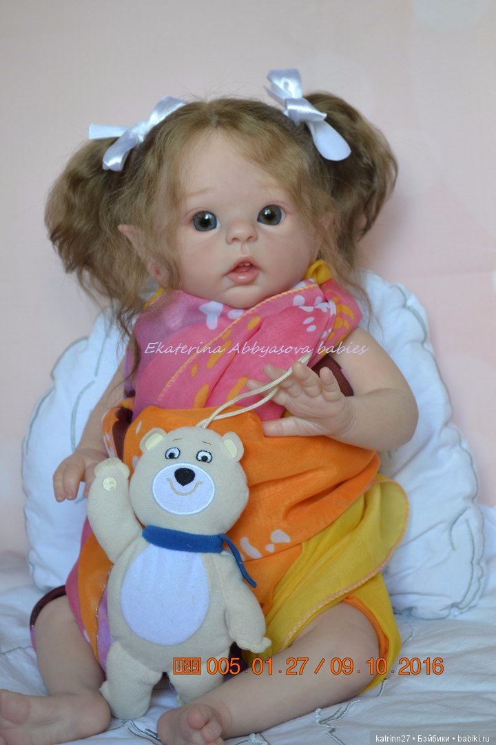 Малышка Лия, молд Luna моя версия. Ekaterina Abbyasova babies