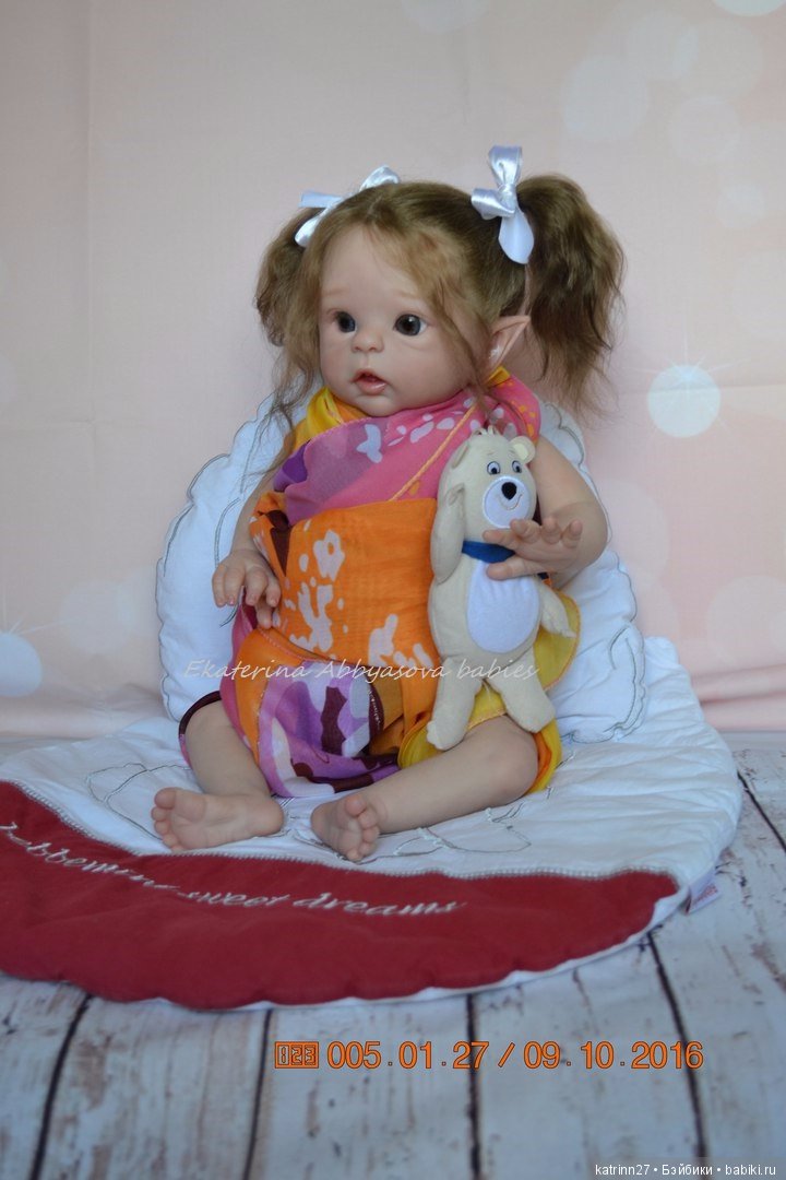 Малышка Лия, молд Luna моя версия. Ekaterina Abbyasova babies
