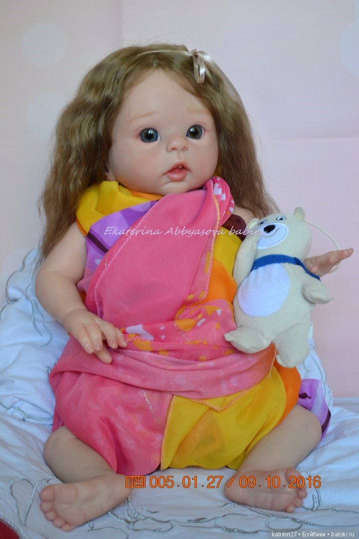 Малышка Лия, молд Luna моя версия. Ekaterina Abbyasova babies (фото 3)