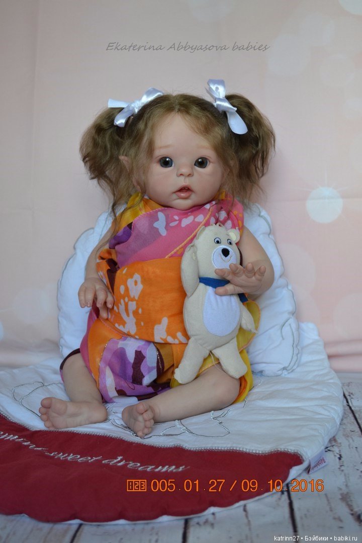 Малышка Лия, молд Luna моя версия. Ekaterina Abbyasova babies