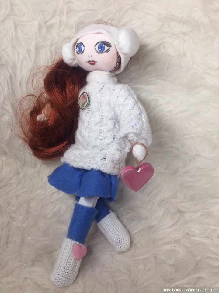 Ждет зиму и готовится к ней очередная текстильная красотка (фото 2)