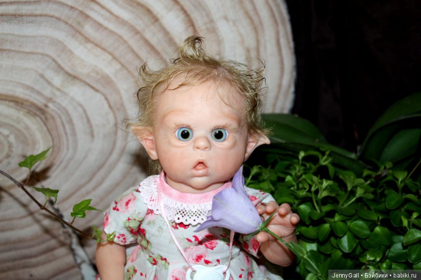 Мини Офелия от Ольга Ауэр, Mini Ofelia by Olga Auer,Reborn by Jenny Gall, Куклы Реборн Дженни Галль (фото 8)