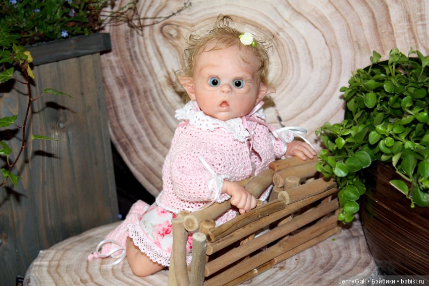 Мини Офелия от Ольга Ауэр, Mini Ofelia by Olga Auer,Reborn by Jenny Gall, Куклы Реборн Дженни Галль (фото 5)
