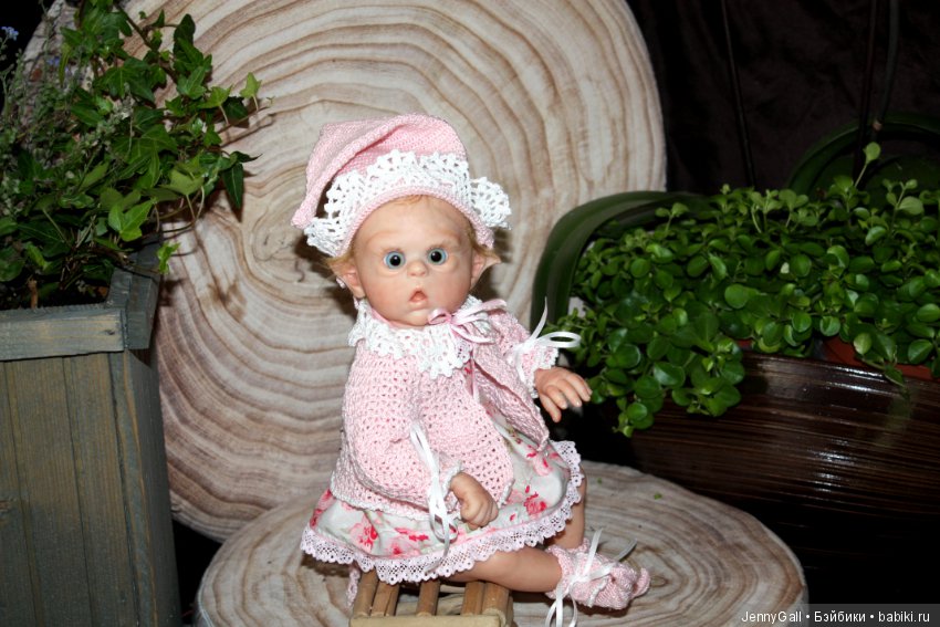 Мини Офелия от Ольга Ауэр, Mini Ofelia by Olga Auer,Reborn by Jenny Gall, Куклы Реборн Дженни Галль