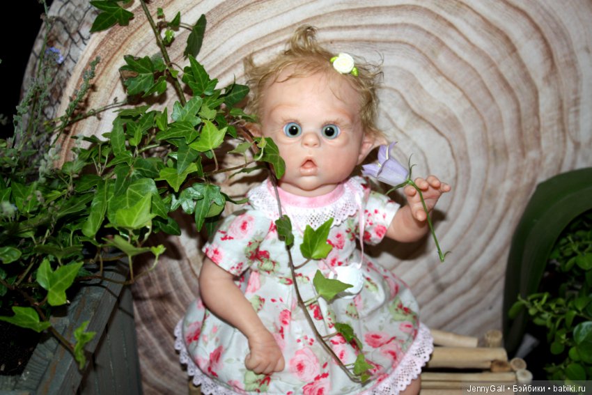 Мини Офелия от Ольга Ауэр, Mini Ofelia by Olga Auer,Reborn by Jenny Gall, Куклы Реборн Дженни Галль (фото 9)