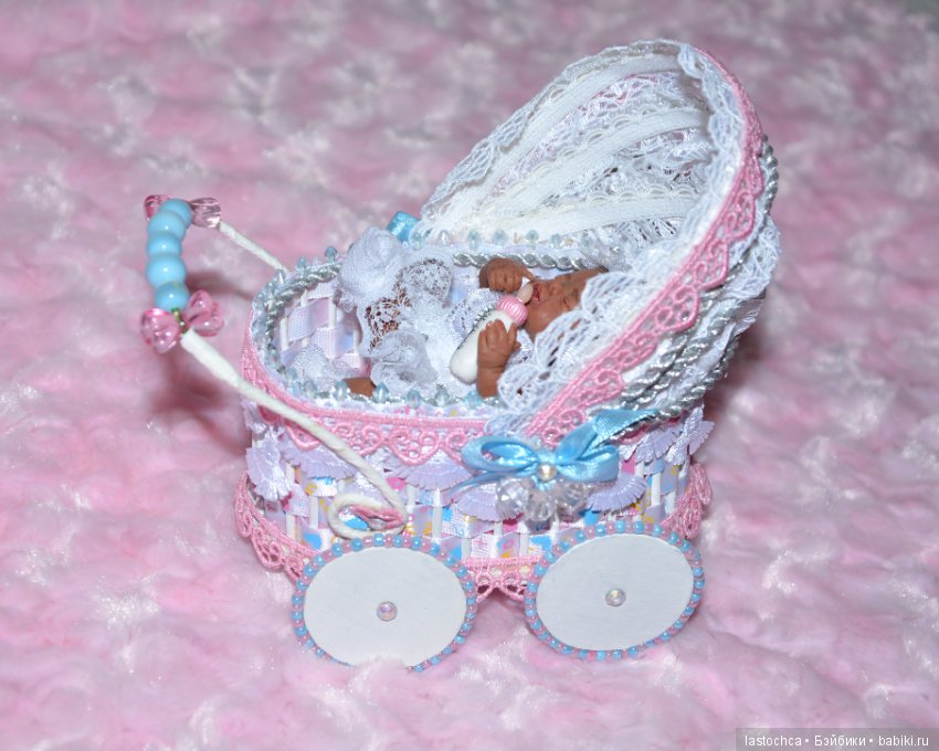 Мулаточка Луиза - авторская мини кукла Елены Ткаченко