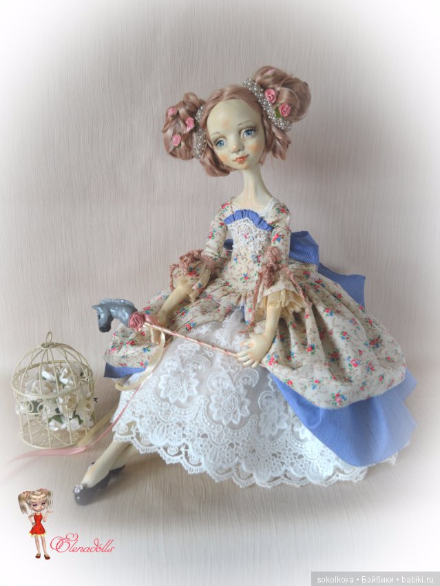 Моя Габриэла. Кукла из ткани (фото 2)
