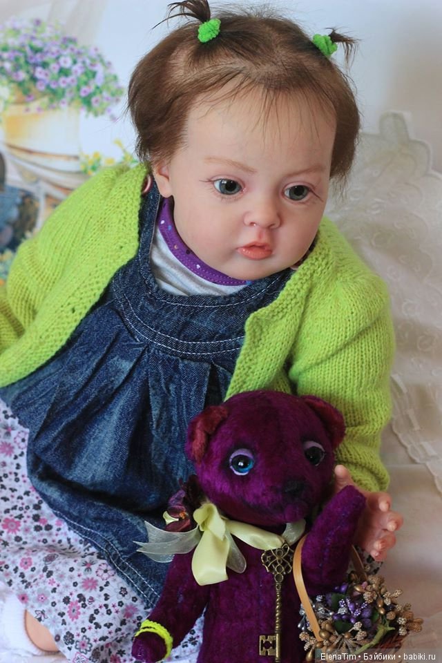 Моя Кати. Кукла реборн из молда Тиффани (фото 3)