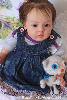 Моя Кати. Кукла реборн из молда Тиффани (фото 2)