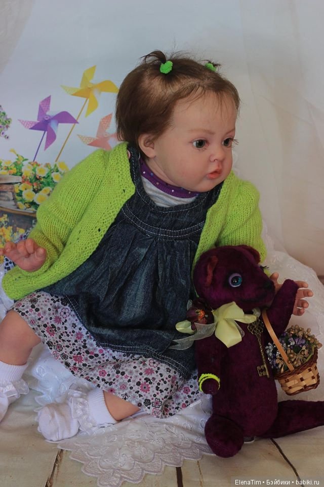 Моя Кати. Кукла реборн из молда Тиффани (фото 5)